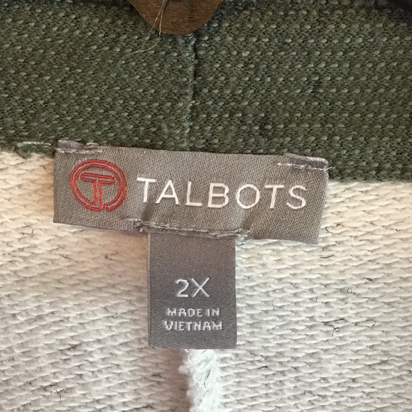 Talbots Women’s Cotton Cardigan Size 2X - Picture 2 of 3